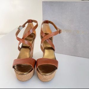 Jimmy Choo- Portia Wedge size 39